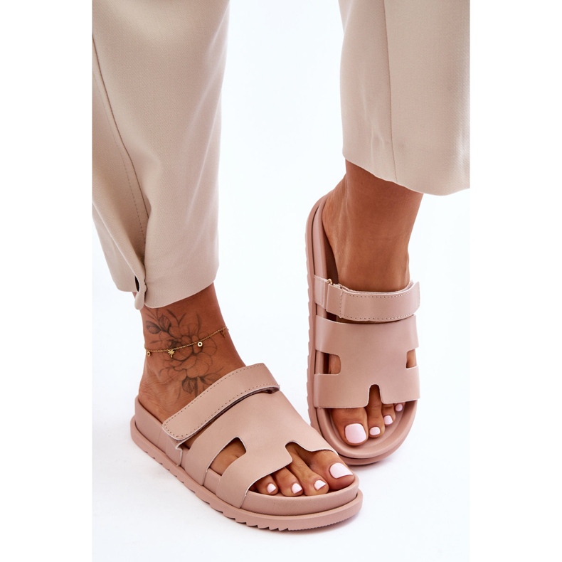 Sandalias Clásicas Mujer Beige Molie 2