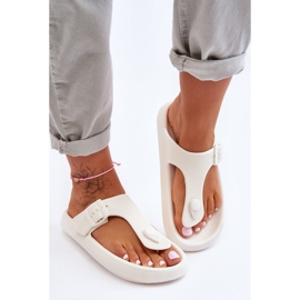 Chanclas De Espuma De Mujer Blanco Apollo 2