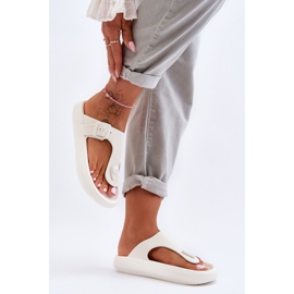 Chanclas De Espuma De Mujer Blanco Apollo 3