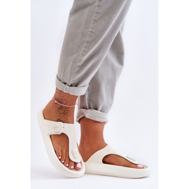 Chanclas De Espuma De Mujer Blanco Apollo 4