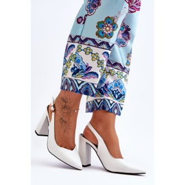 Salón Clásico Peep Toe Blanco My Love 2 Salón Clásico Peep Toe Blanco My Love 2