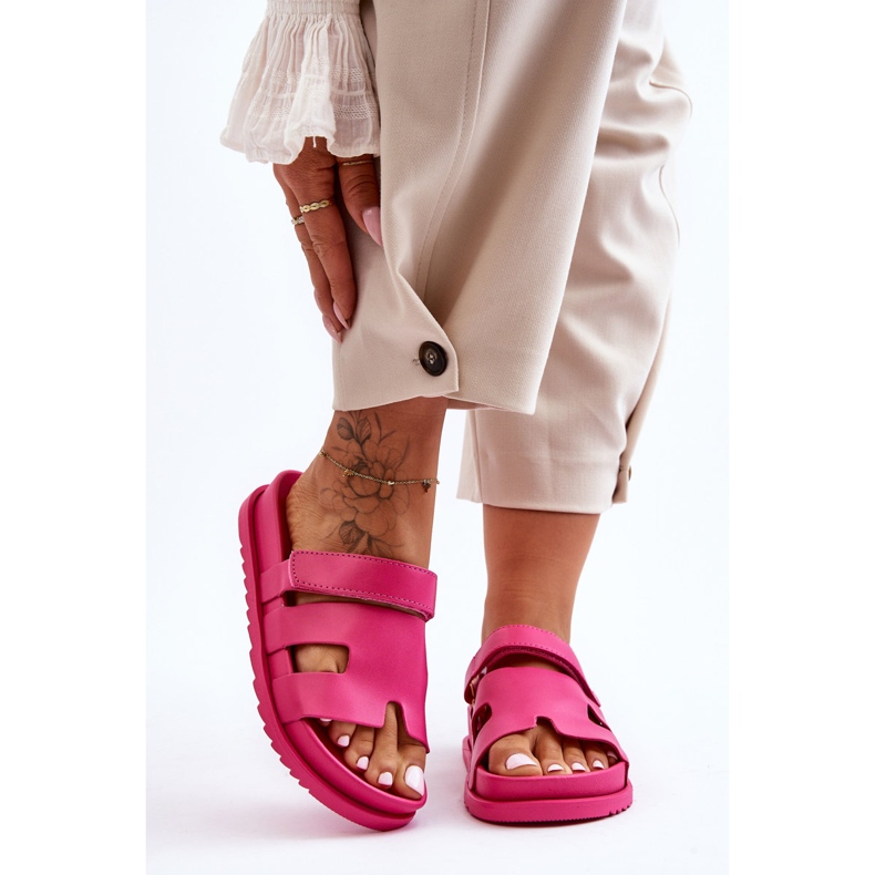 Sandalias Clásicas Mujer Fucsia Molie rosa 1