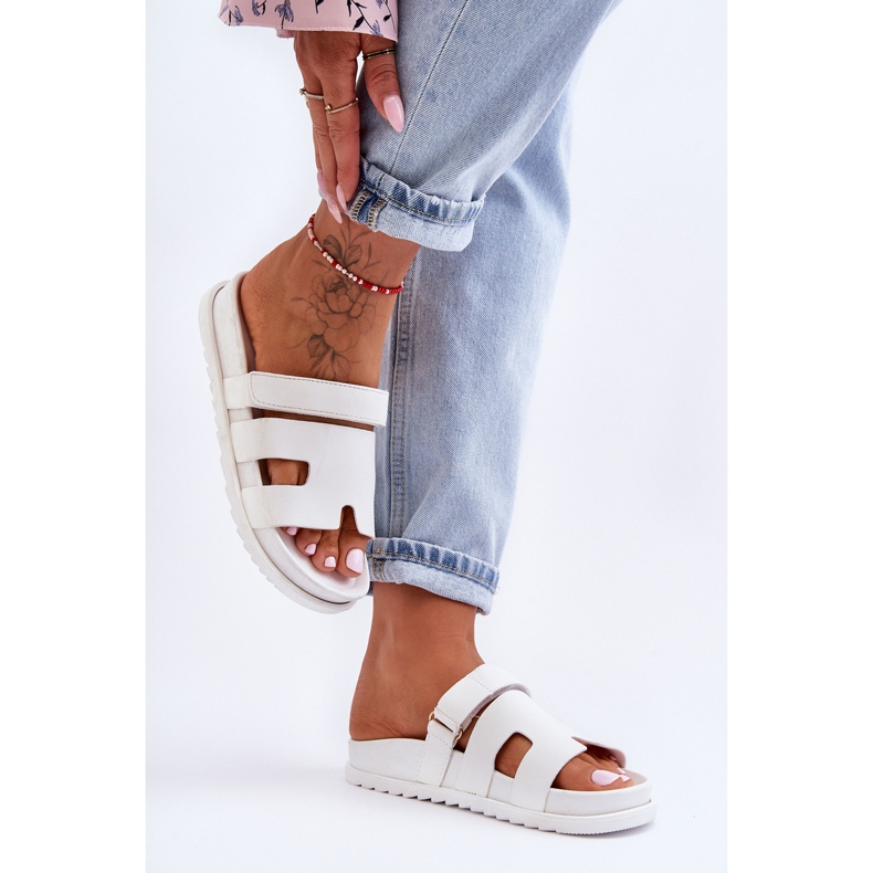 Sandalias Clásicas Mujer Blanco Molie 1 Sandalias Clásicas Mujer Blanco Molie 1