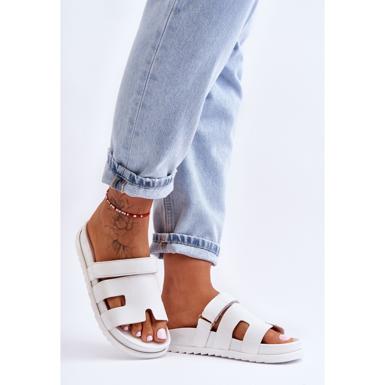 Sandalias Clásicas Mujer Blanco Molie 2 Sandalias Clásicas Mujer Blanco Molie 2