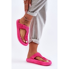 Chanclas De Espuma De Mujer Fuchsia Apollo rosa 2