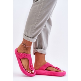 Chanclas De Espuma De Mujer Fuchsia Apollo rosado 3
