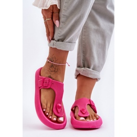Chanclas De Espuma De Mujer Fuchsia Apollo rosado 4