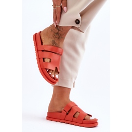 Sandalias Clásicas Mujer Naranja Molie 1