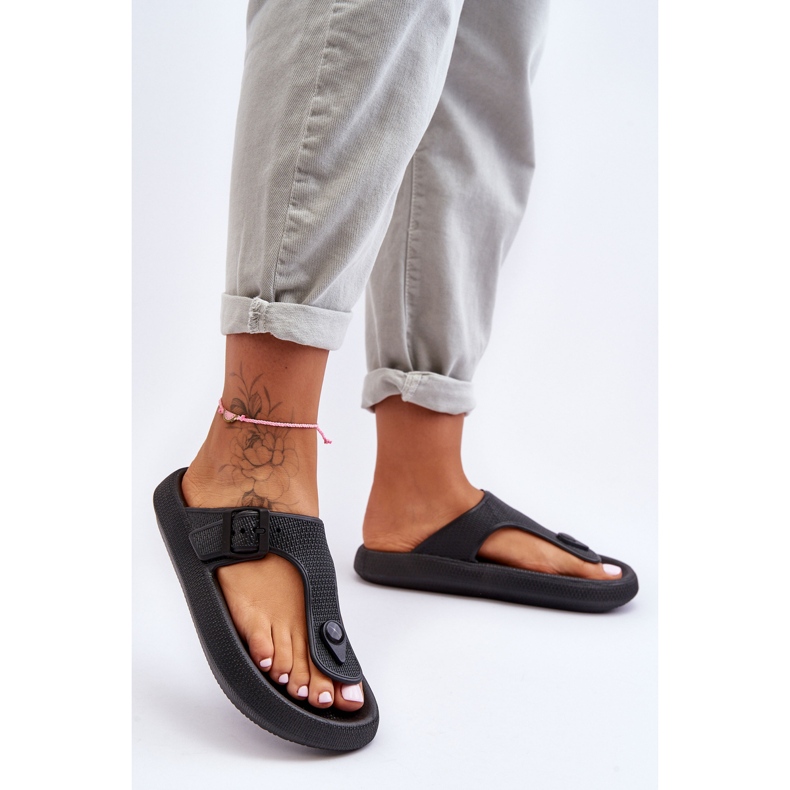 Chanclas De Espuma De Mujer Black Apollo negro 2 Chanclas De Espuma De Mujer Black Apollo negro 2