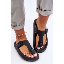 Chanclas De Espuma De Mujer Black Apollo negro 3