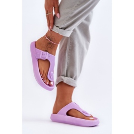 Chanclas De Espuma De Mujer Violeta Apollo 3