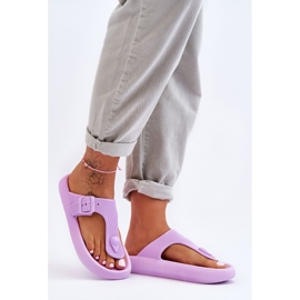 Chanclas De Espuma De Mujer Violeta Apollo 4