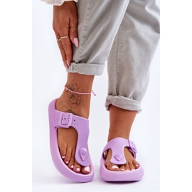 Chanclas De Espuma De Mujer Violeta Apollo 5