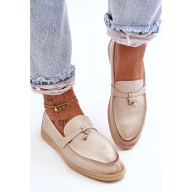 PM1 Mocasines Clásicos Mujer Beige Cortez 2