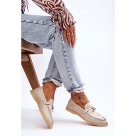 PM1 Mocasines Clásicos Mujer Beige Cortez 5