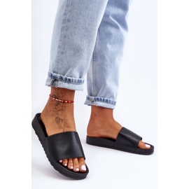 Chanclas Clásicas Mujer Negro Rolien 1