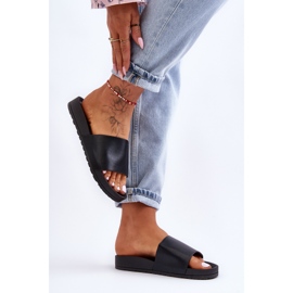 Chanclas Clásicas Mujer Negro Rolien 3