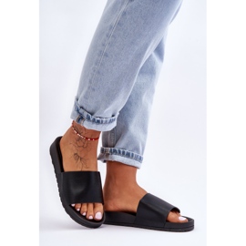 Chanclas Clásicas Mujer Negro Rolien 4