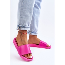 Pantuflas Clásicas Mujer Fucsia Rolien rosa 1