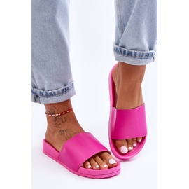 Pantuflas Clásicas Mujer Fucsia Rolien rosa 2