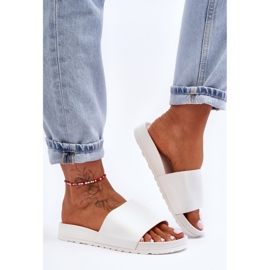 Pantuflas Clásicas Mujer Blanco Rolien 2