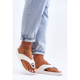 Chanclas Mujer Plataforma Blanco Bellitta 2