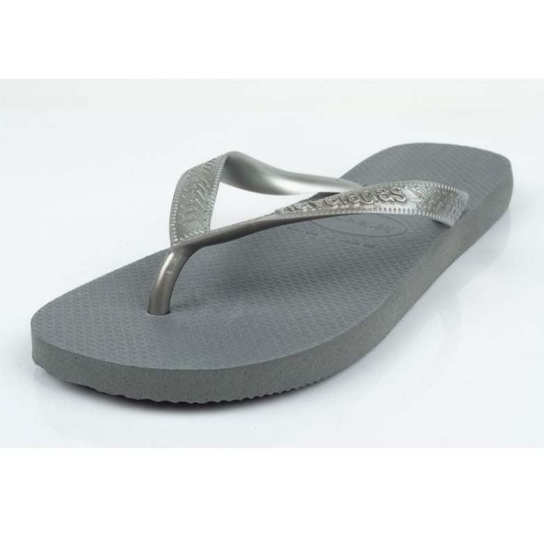 Chanclas en gris acero de Havaianas plata 1 Chanclas en gris acero de Havaianas plata 1