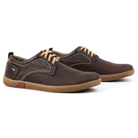 Olivier Zapatos casuales de hombre 302GT marrón 3
