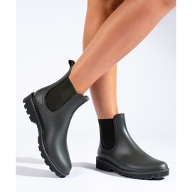 Botas verdes cortas de Shelovet 3