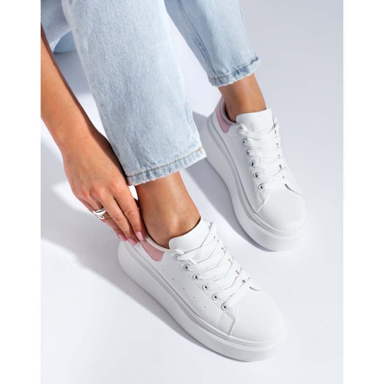 Deportivas mujer Shelovet blancas blanco 1