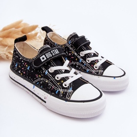 Deportivas Infantiles Velcros Big Star LL374063 Negro 2