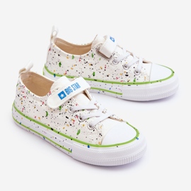 Deportivas Infantiles Velcros Big Star LL374062 Blanco 1 Deportivas Infantiles Velcros Big Star LL374062 Blanco 1