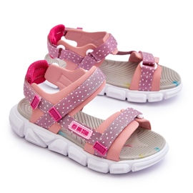 Sandalias Infantiles Velcros Big Star LL374202 Rosa rosado 5