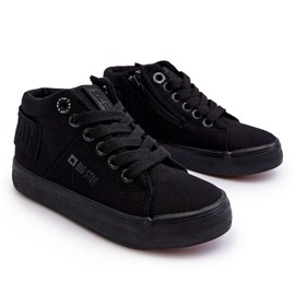 Zapatillas Altas Infantiles Clásicas Big Star LL374001 Negro 6