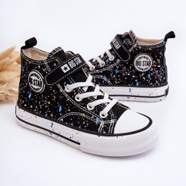 Deportivas Infantiles Estampadas Big Star LL374050 Negro 3