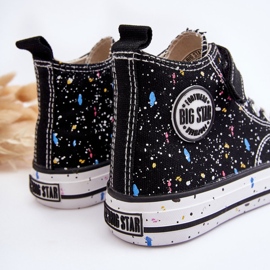Deportivas Infantiles Estampadas Big Star LL374050 Negro 6