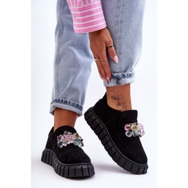 PS1 Zapatos deportivos de moda sin cordones con decoración Black Desire negro 1