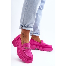 PS1 Mocasines Mujer Ante Rosa Pure Love rosado 6