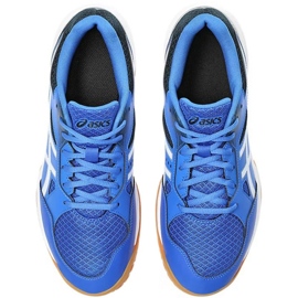 Zapatillas de voleibol Asics Gel Task 3 M 1071A077 402 azul azul 1