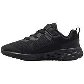 Nike Revolution 6 Jr DD1095 001 zapatos negro 2 Nike Revolution 6 Jr DD1095 001 zapatos negro 2