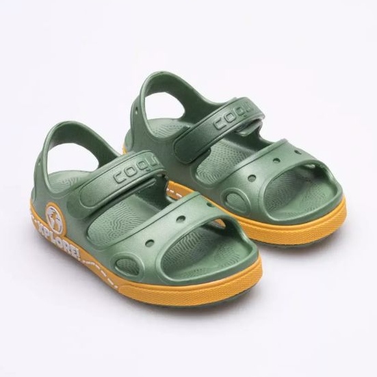 Sandalias Coqui Yogi Jr 8861-407-6364 verde 2