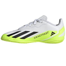 Adidas X Crazyfast.4 In Jr IE4065 zapatos de fútbol blanco blanco 1 Adidas X Crazyfast.4 In Jr IE4065 zapatos de fútbol blanco blanco 1