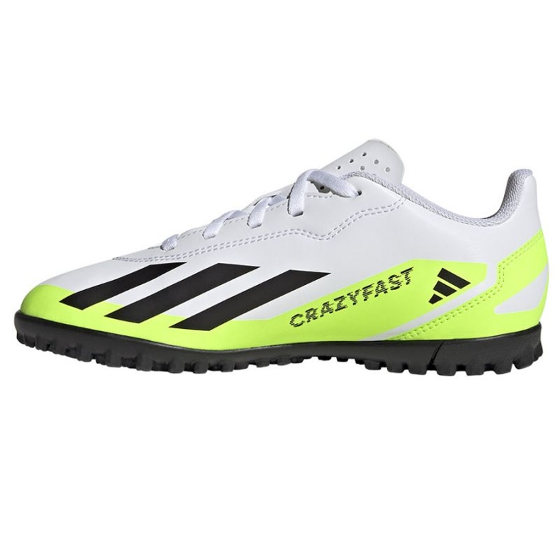 Adidas X Crazyfast.4 Tf Jr IE4066 zapatos de fútbol blanco blanco 1 Adidas X Crazyfast.4 Tf Jr IE4066 zapatos de fútbol blanco blanco 1