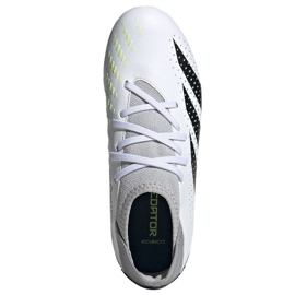 Zapatos adidas Predator Accuracy.3 Fg Jr IE9504 blanco blanco 2