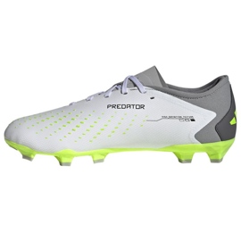 Adidas Predator Accuracy.3 L Fg M GZ0014 zapatos blanco blanco 1