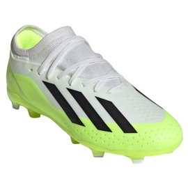 Zapatos adidas X CRAZYFAST.3 Fg Jr ID9352 blanco blanco 2