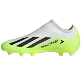 Zapatos adidas X CRAZYFAST.3 Ll Fg Jr ID9357 blanco blanco 1 Zapatos adidas X CRAZYFAST.3 Ll Fg Jr ID9357 blanco blanco 1