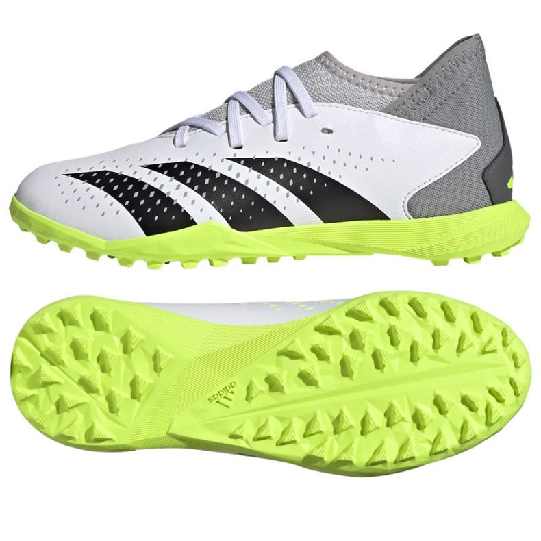 Adidas Predator Accuracy.3 Tf Jr IE9450 zapatillas blanco blanco 1