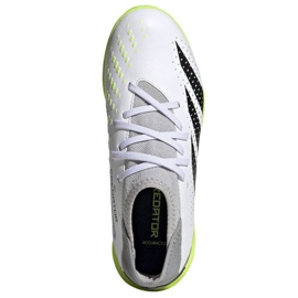 Adidas Predator Accuracy.3 Tf Jr IE9450 zapatillas blanco blanco 3