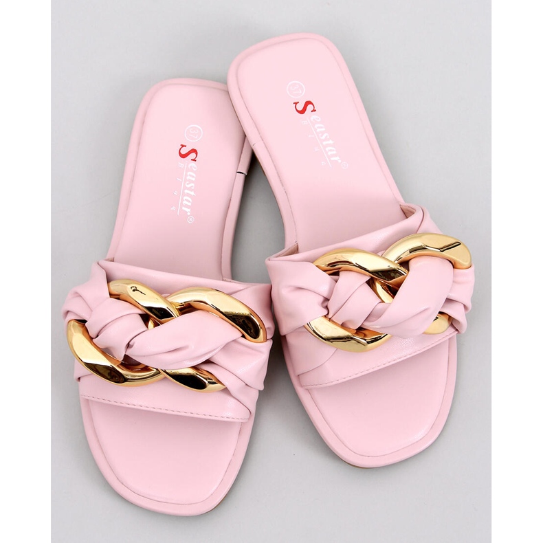 Seastar Chanclas con cadena Tobin Pink rosado 1 Seastar Chanclas con cadena Tobin Pink rosado 1